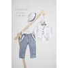 Piccolino Βαπτιστικό κοστούμι  Lorenzo σε χρώμα Light blue